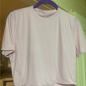 lululemon athletica Light Pink Wundermost Short Sleeve Tee
